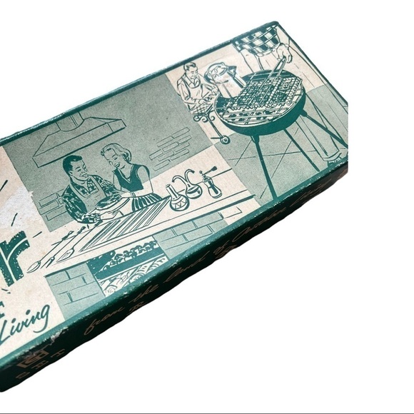 𝅺sierra sizzler grill tool set Vintage in box - Picture 8 of 9